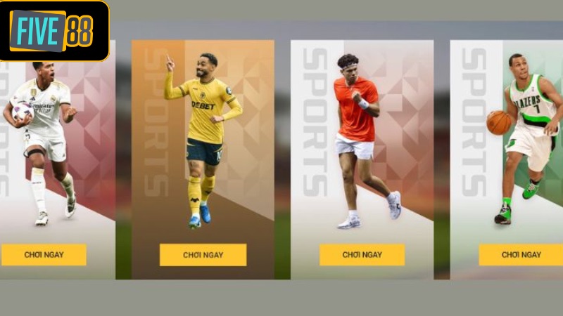 Cá cược thể thao đỉnh cao tại nhà cái Five88