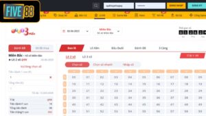 Giới thiệu sảnh chơi lô đề 3 miền trên nhà cái Five88