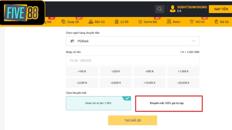 Tham Gia Ngay Nhận Ngay Khuyến Mãi Nạp Lần Đầu Tặng 15.000.000 VND Hướng dẫn chi tiết các bước nhận khuyến mãi nạp lần đầu tặng 15.000.000 VND