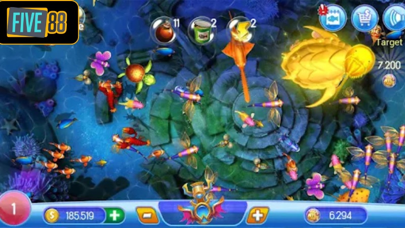 Game Kho Báu Long Cung Five88 - Bắn Cá Hay, Rước Quà Liền Tay Thông tin về cách chơi game Kho Báu Long Cung Five88